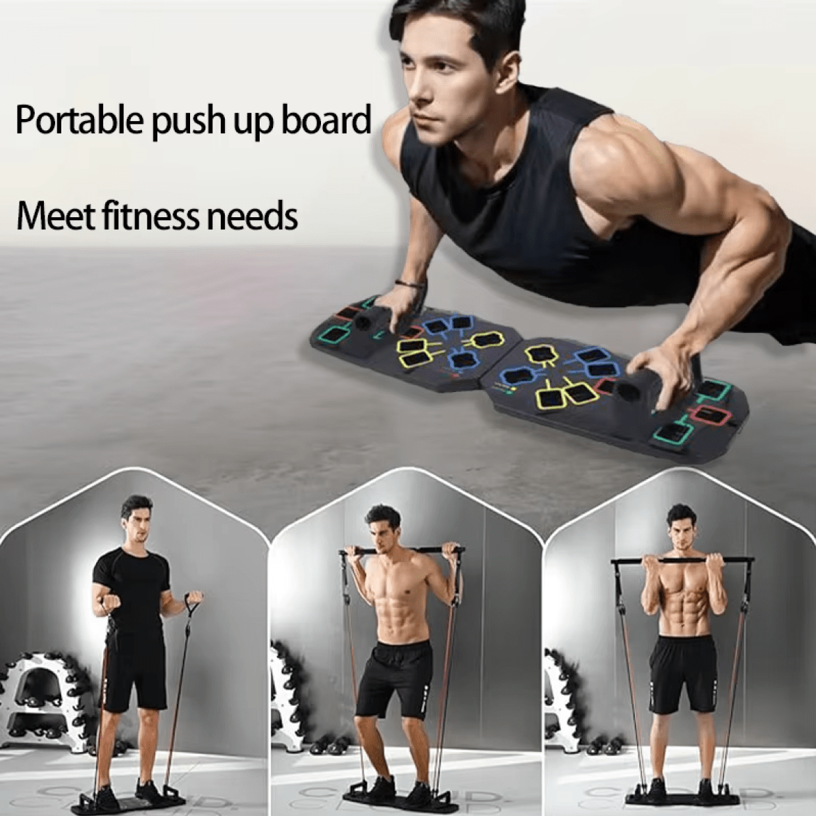Finnegan's Foldable Push Up Board - Finnegan's Finds