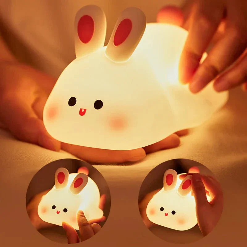 Little Dreamer's Snuggle - Bunny Lamp - Finnegan's Finds