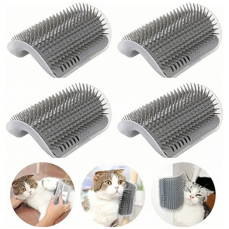 Purr - fect Corner Self - Groomer & Massager - Finnegan's Finds