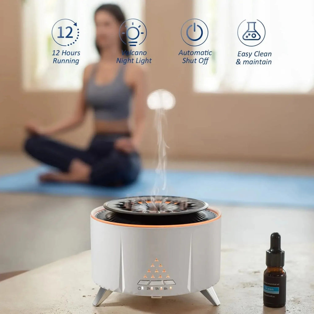 Serene Jellyfish Cloud Oil Diffuser - Finnegan's Finds